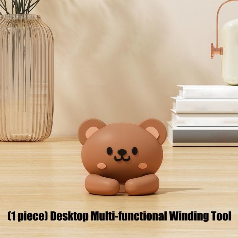 Tragbarer Kabelhalter Selbstklebende Montage Kein Bohren Erforderlich Kabelhalter-Clips für Schreibtischgebrauch Niedliches Design