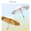 Niello Titanium Gold and Silver Double-Layer Cloth Sun Umbrella Outdoor Double Sun Protection UV Resistant UPF50 + Sun Umbrella