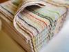 Imabary reTOWEL One-Wash Remaining Yarn Eco Towels, Set of 10 Face Towels, Multicolor