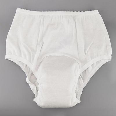 Wasbare absorptie-incontinentiehulp katoenen ondergoedslip voor dames S