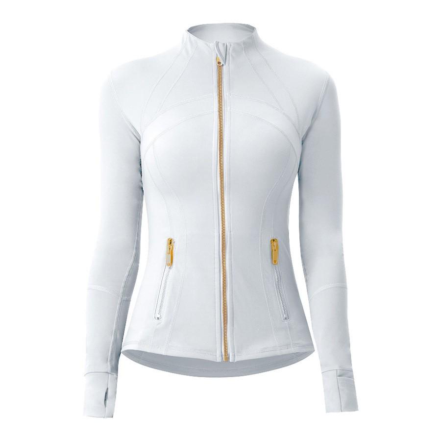 Women's Slim-Fit Double-Sided Brushed Yoga Jacket