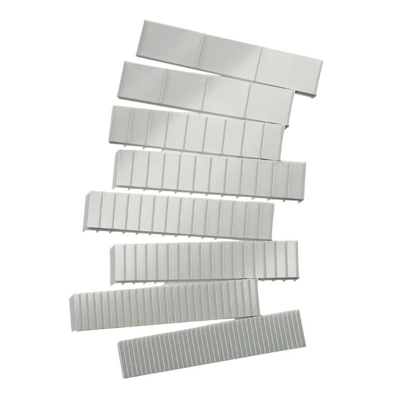 652F 8Pcs Cake Roll Ruler Uniform Division Mold Graduated Scale Balances Ruler Pastry Baking Kitchen Dessert Making Tool