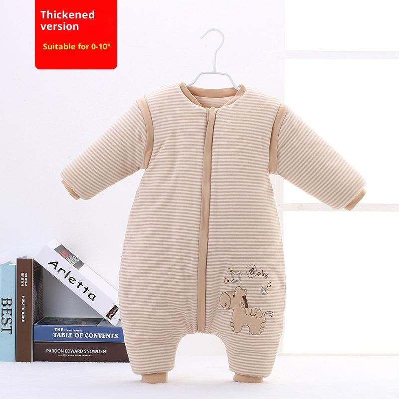 Baby Split Leg Sleeping Bag; Baby Anti-Kick Quilt; Air Conditioning Quilt; Infant Sleeping Bag; Baby Autumn And Winter Sleeping Bag.