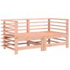 Corner Sofas with Cushions 2 Pcs Solid Douglas Fir Wood