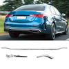 3pcs Rr Bumper Trim Strip Left Right Center Lower Bumper Cover Trim For C-Class W206   Line 2022-2024