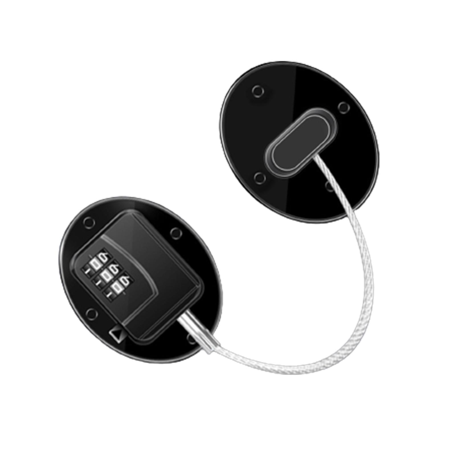 

Замок для ящика холодильника, кодовый замок для окон, простая установка, мебельный замок для раздвижных дверей, окон и шкафов Ellipse&CN