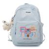 Schoolbag new children's casual simple backpack cute versatile backpack cartoon doll backpack large capacity backpack