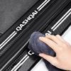 For Nissan Qashqai J10 J11 J12 Car Threshold Strip Carbon fiber Car Trunk Door Sill Strip Protective Stickers