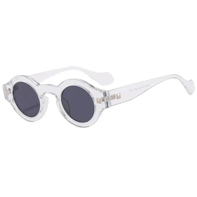 Vintage Small Round Sunglasses UV400 Protection Luxury Brand Designer Shades for Women Men Fashion Sun Glasses