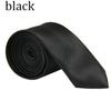 1 stk Nye Herre Casual Slanke Slips Klassiske Polyester Vevde Fest Slips Mote Mann Hals for Bryllup Business Herre Tilbehør