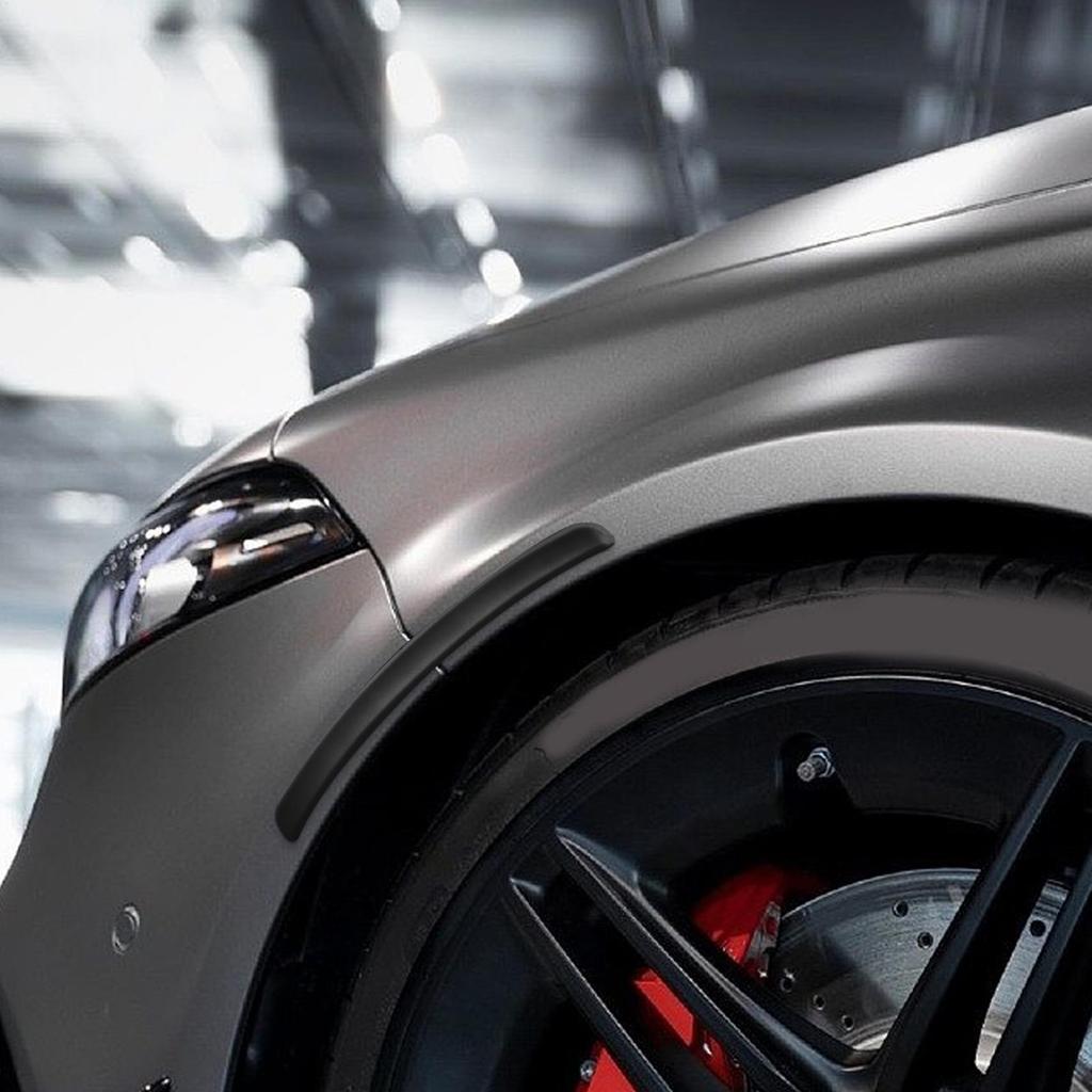 Wheel Eyebrow Strip Decorative Protection Adhesive Anti-Collision Strip For Daily Commuters Vehicle Restorers Ride Share Drivers