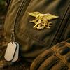 Don Flyee Replica Navy SEALs Pin Badge with Military Butterfly C0008 Clutch, Alloy,