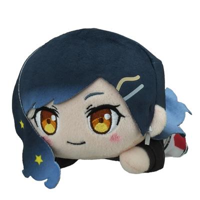 Kolorowa scena projektu Sekai! wyczyn. Maskotka Hatsune Miku leżąca "Ann Shiraishi - Nowy Styl-" (S)