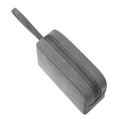 Small Pouch Travel Bag Phone Case Headphones and Other Accessories Gray