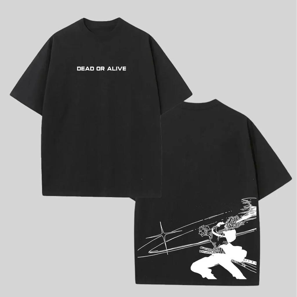 Unisex One Piece Graphic T Shirt Men Women Vintage Wash Cotton Short Sleeve Tee Summer 2026 Y2k Streetwear Oversized Casual Tops