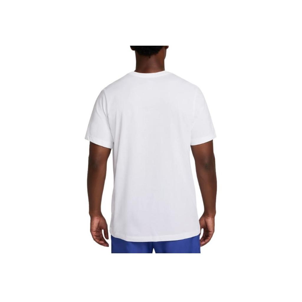 Nike Court Dri-Fit Fw24 Crew Neck Comfortable Short Sleeve Tennis Shirt Men Tops White HF6219-100