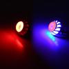 RGB Angel Eye Flashing Brake Tail Rear LED Motorbike Light: Universal Motorcycle Equipment With Warning Lamp Moto Accessories