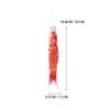 Decorative Carp Windsock Flag Polyester Material Garden Hanging Outdoor Wind Flag for Yard Patio Door Window Outdoor Garden