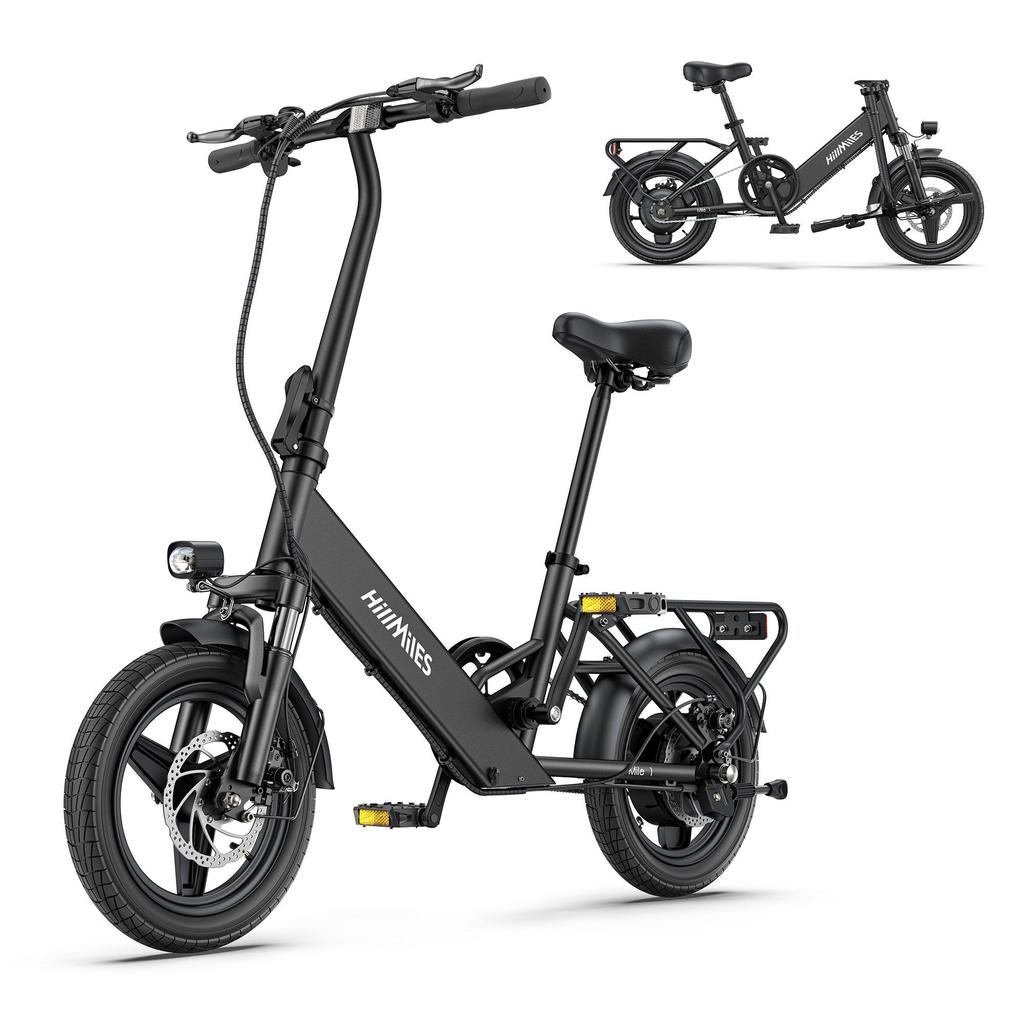 Engwe HillMiles 1,14-Zoll Elektrofahrrad mit einem 250W Motor, 25 km/h, 36V 10,4Ah Batterie, für Stadtfahrten und den täglichen Pendelverkehr.