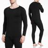 Θερμοεσώρουχα Ζεστή Βασική Στρώση Μπλούζες Συμπίεσης Σετ Μακρύ Κολάν για Άνδρες Κρύο Καιρό Χειμώνα Μακρυμάνικα Άνετα Παντελόνια Μαλακή Μπλούζα
