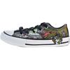 Chuck Taylor All Star Ox Comfortable Versatile Canvas Shoes Kids Sneakers Black Green 665392C