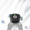 360° drehbare Kamera-Stativhalterung mit Dämpfungssystem Arca Swiss Schnellwechselplatte 5 kg Tragfähigkeit Aluminium-Stabilisatoren für professionelle Fotografie