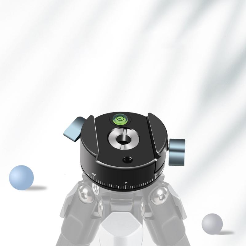 360° drehbare Kamera-Stativhalterung mit Dämpfungssystem Arca Swiss Schnellwechselplatte 5 kg Tragfähigkeit Aluminium-Stabilisatoren für professionelle Fotografie