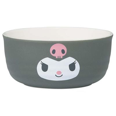 Sanrio Bowl, 400ml, Ceramic, Dish, Mealtime, Cute, Kuromi, CHBW2-A