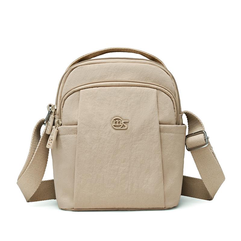 2026 Women's Stylish Nylon Crossbody: Lightweight, Versatile Square Bag for Commuting
