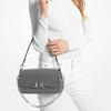 New MICHAEL KORS PARKER Leather Handbag Shoulder Bag Women's 30F2S7PC2L-HEATHER-GREY