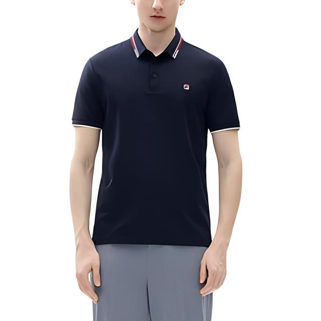 Fila Polo Shirts Men's Legend Blue Polo Collar Moderate F51M321101FNV