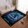 Charlotte Hornets Buzz City Basketball Design Non-slip Rug Suitable for Living Room and Bedroom Sofas