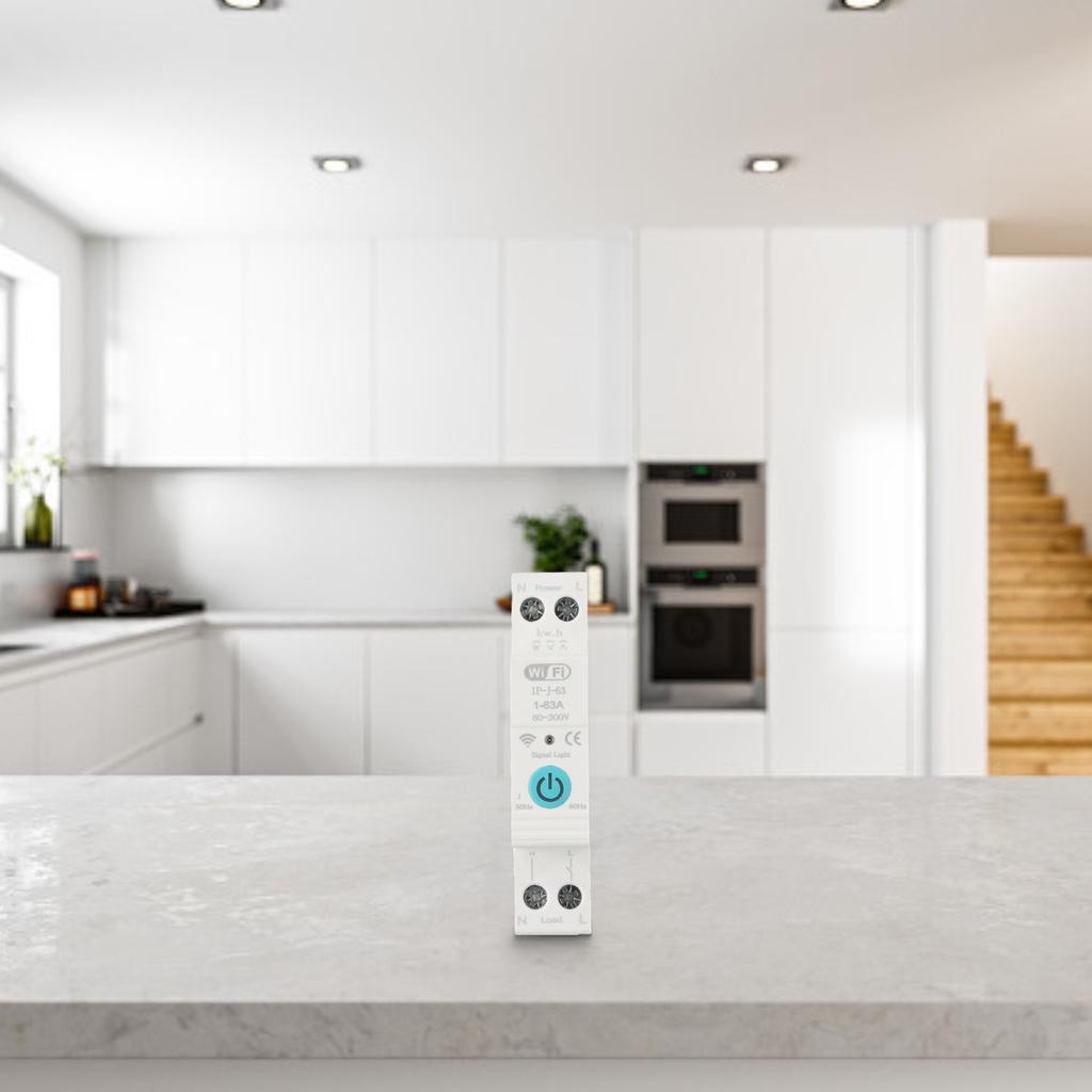 Energy Monitoring Breaker Remote Control Circuit Breaker Wide Voltage Range Energy Monitoring Energy Management