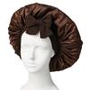 Extra Large Satin Bowknot Sleep Cap for Women's Hair Care