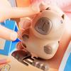 Cute Capybara Egg Action Figure - Clockwork Toy Dinosaur Snowman Rabbit Duck Animal Models Children's Gift Educational Ornament