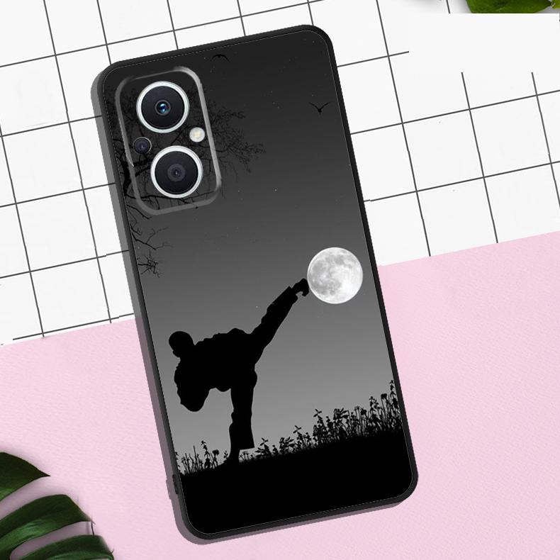 Kung Fu Taekwondo Karate Case For OPPO Reno 13 12 11 F 8T 7 8 10 Pro OPPO Find X8 Pro X6 Pro X3 X5 Lite Cover Coque