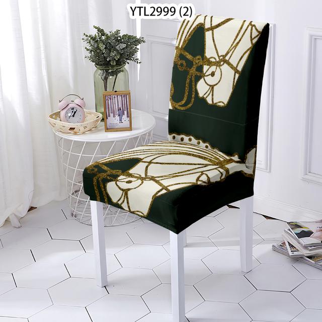 

Чехлы для стульев в стиле растений и животных Эластичные чехлы для стульев Чехлы для стульев с цветочным узором Современный чехол для обеденного стула Главная Stuhlbezug 1PCS