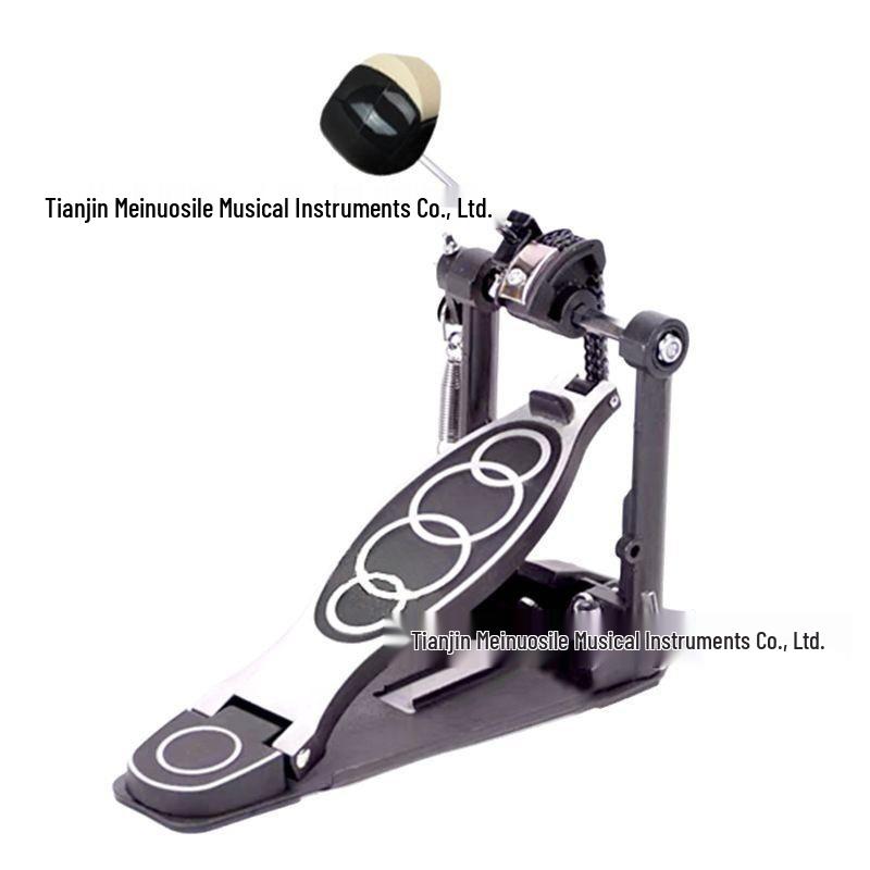 Double Bass Drum Kit with Thickened Zinc Aluminum Alloy Double Chain Pedal