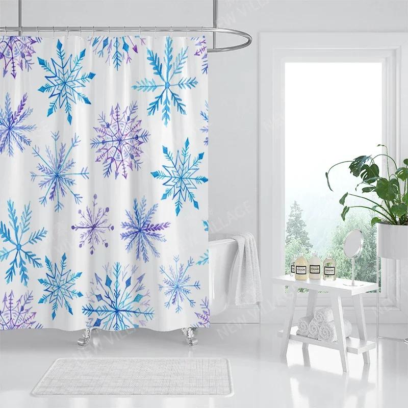 

Бытовая водонепроницаемая тканевая домашняя занавеска для душа, аксессуары, занавеска для душа 90x180, занавеска для душа 240*200, рождественская периферийная занавеска для душа W90XH180cm