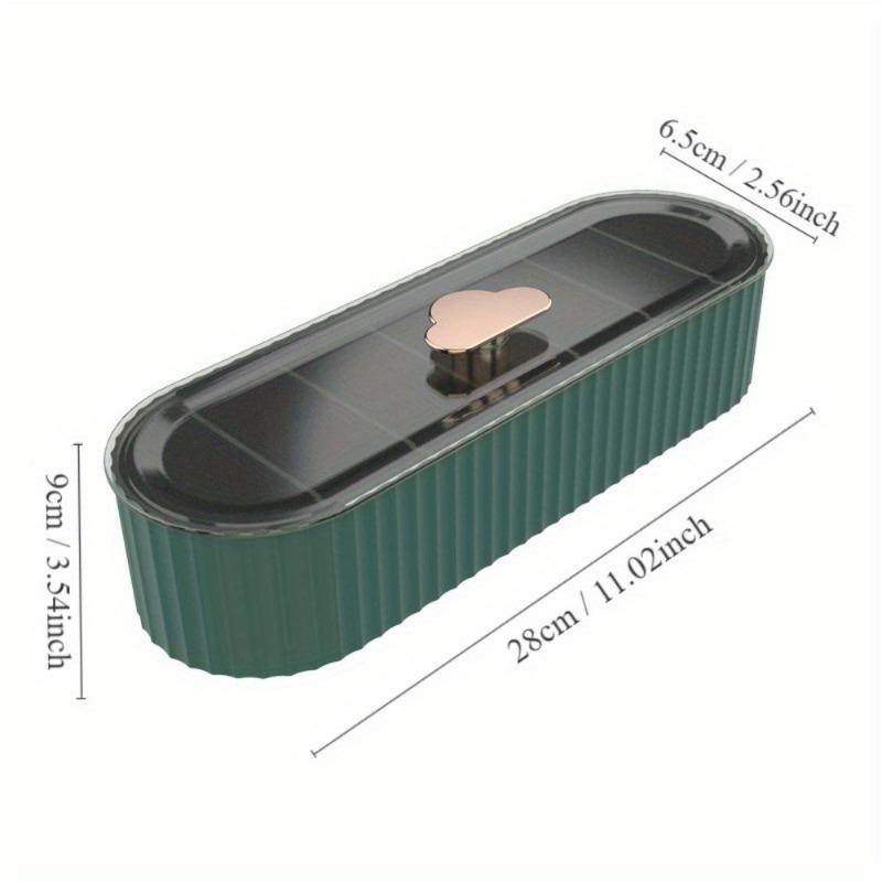 Mobile Phone Charger Charging Cable Power Cord Compartment Storage Box Desktop with Cover Socks Underwear Organizer Box