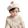 Solid Color Windproof Newborn Cotton Toddler Painter Hat Pumpkin Cap Infant Beanie Hat Baby Hat