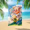 1PC Pikachu Pokemon Beach Towel, Lightweight Durable, Stylish Functional, Ideal for Swimming Camping Bathing, Beach Pool Travel