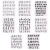 Transparent Seal DIY Hand Account Transparent Silicone Seal Rubber Stamp, Letters