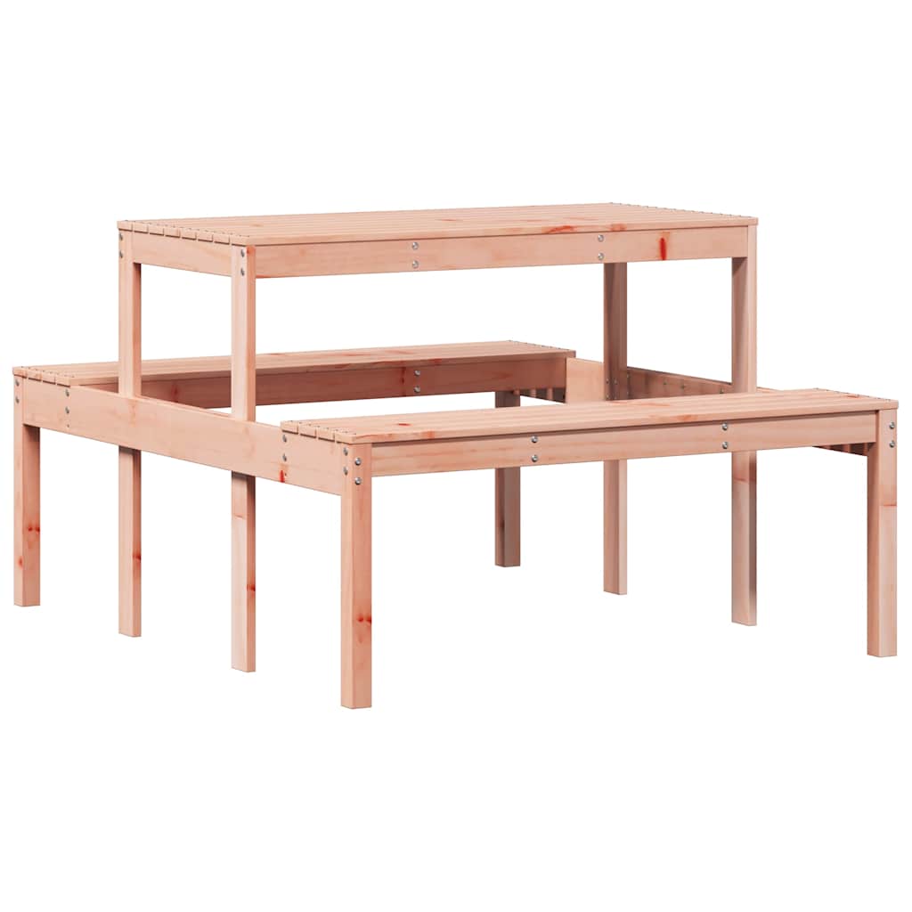 Picnic Table 110 x 134 x 75 cm Solid Douglas Fir Wood