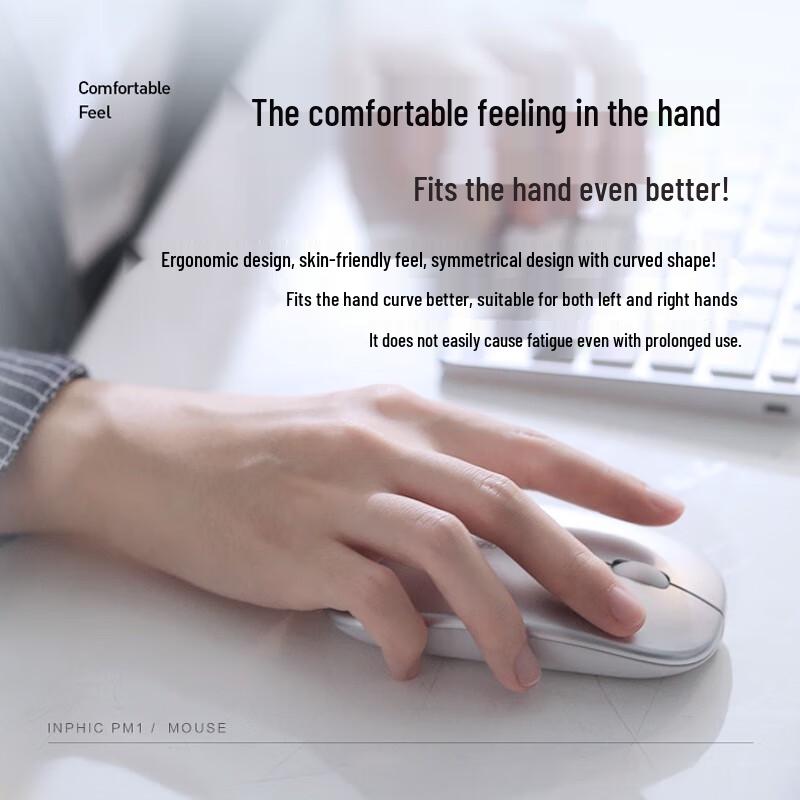 Inphic PM1 Rechargeable Silent 2.4G Wireless Mouse