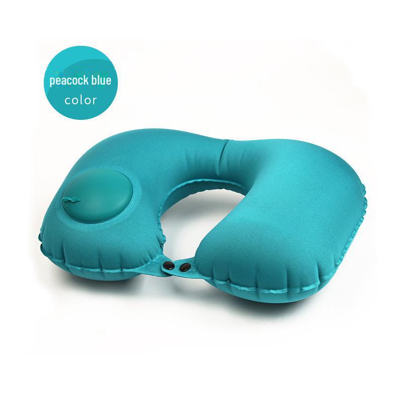 

Автоматическая надувная U-образная дорожная подушка - Взрослая шейная подушка для самолетов