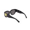 Balenciaga Bossy Glamorous BB Logo Series Square Sunglasses Women Sunglasses BB0323SK-002-55