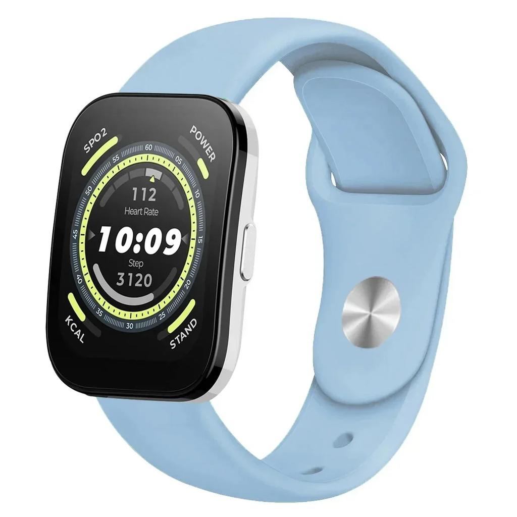 20/22mm Watch Band For Amazfit GTS 4-2 Mini/GTR 4/3/2 /Pro/stratos Sport Silicone Bracelet Correa Amazfit Bip 5-bip 3 Pro Strap