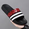 Summer one-word beach men's slippers EVA thick-soled large-size sandals women's sports wear