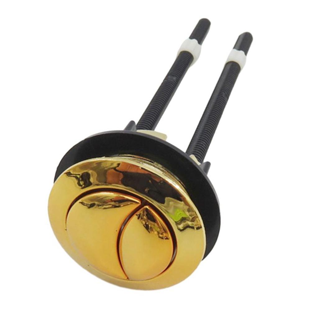 Dual Flush Mechanical Top Flush Valve Push Button Stainless Steel
